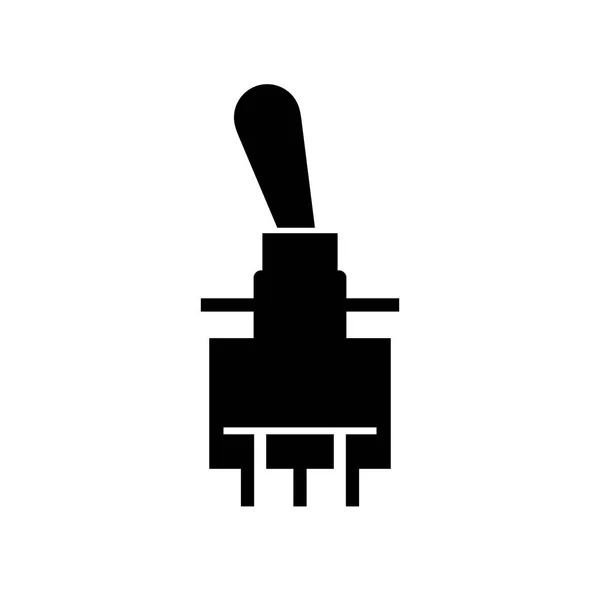 Elektrisk strömbrytare-ikonen — Stock vektor