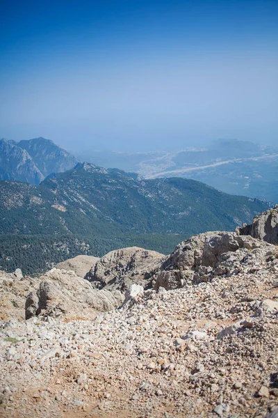 Dağlarda duman — Stok fotoğraf