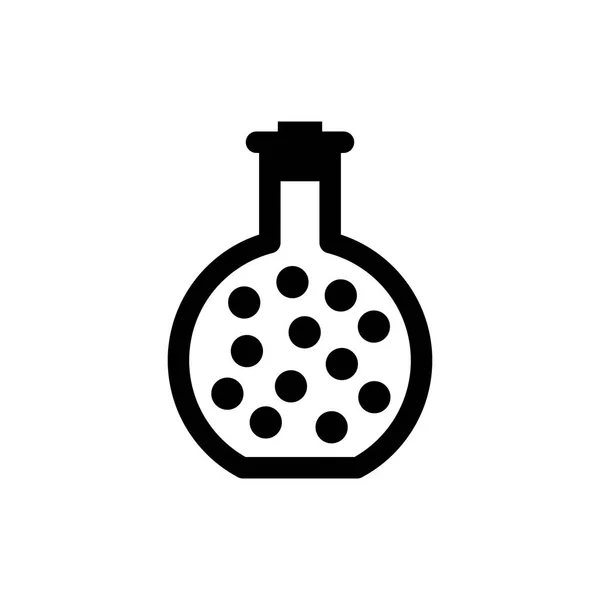 Laboratorium kolf pictogram — Stockvector