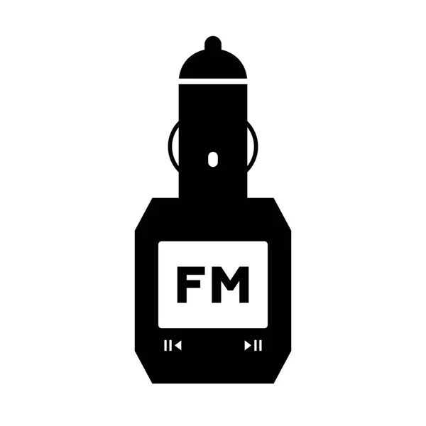 Ícone transmissor FM —  Vetores de Stock