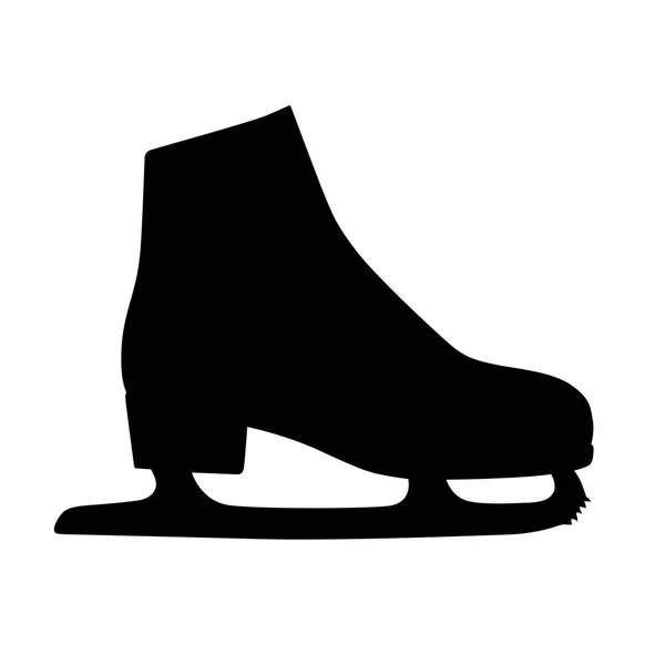 Ice skate icon — Stock Vector