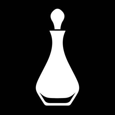 Bir cam kap ile şarap sürahi