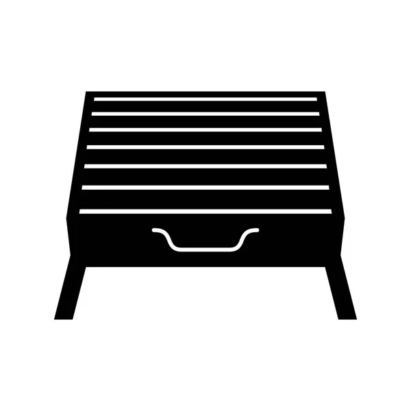 Barbecue plateau grill — Image vectorielle