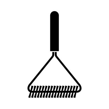 Temizleme fırçası, gölge resim ızgara