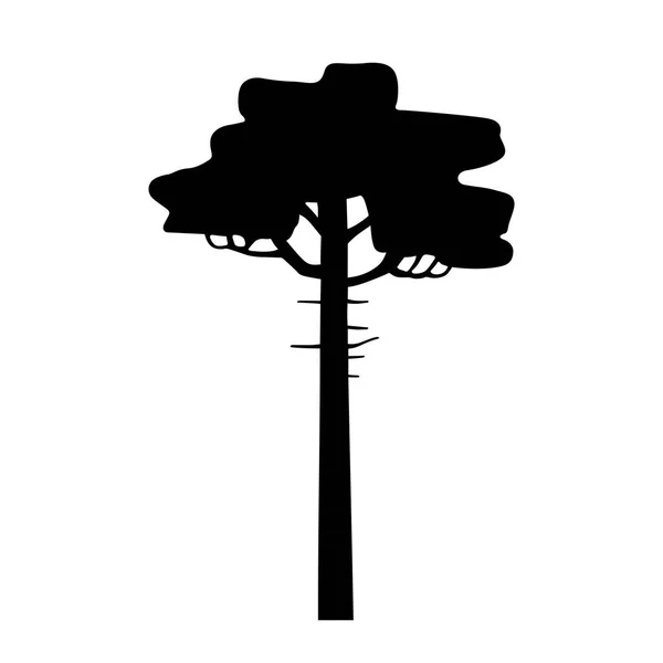 Fretwork Tree — Stock Vector