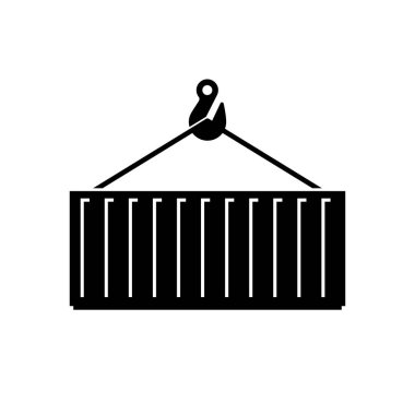 Bir konteyner kaldırma vinç kanca