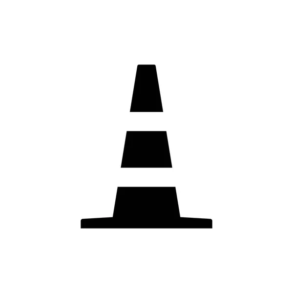 Verkehrskegel Symbol — Stockvektor