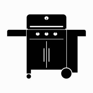 Barbekü, barbekü gazı ızgarası.