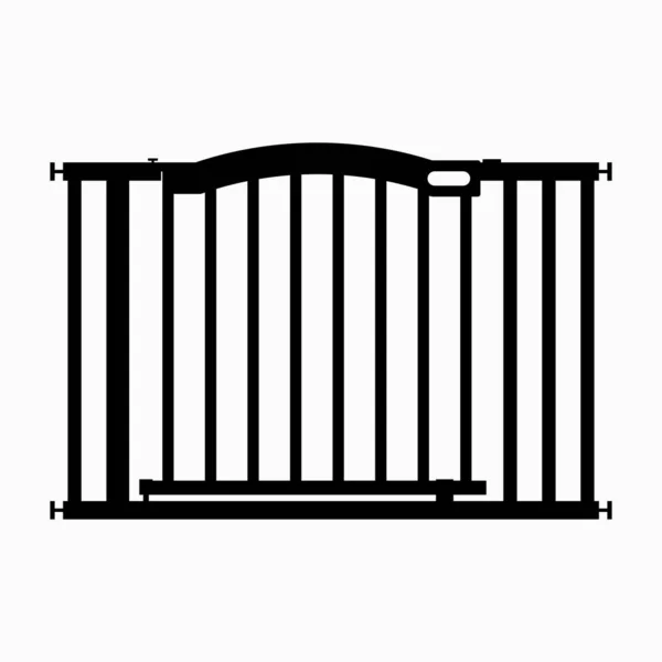 Puertas Escalera Seguridad Para Pequeños Bebés Niños — Archivo Imágenes Vectoriales