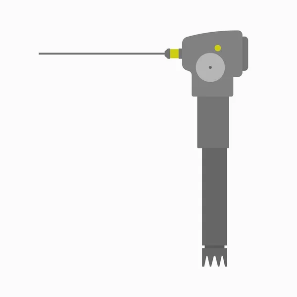 没有微电机的无绳牙牙尖 — 图库矢量图片
