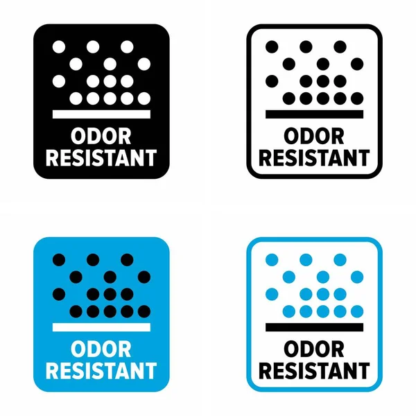 Signo Información Material Antibacteriano Resistente Olor — Archivo Imágenes Vectoriales