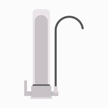 Musluk ile sıkıştırılmış su filtresi