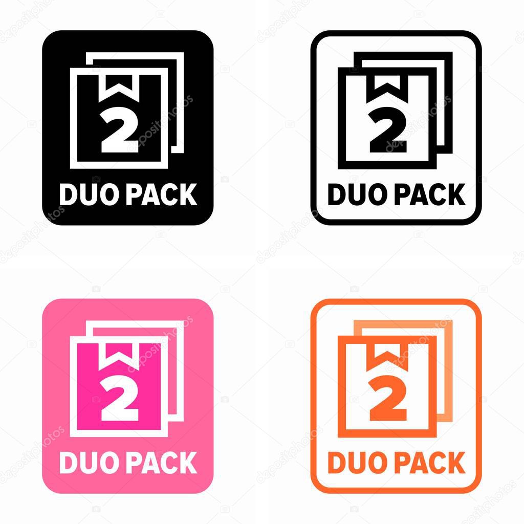Duo pack, purchase profitable offer