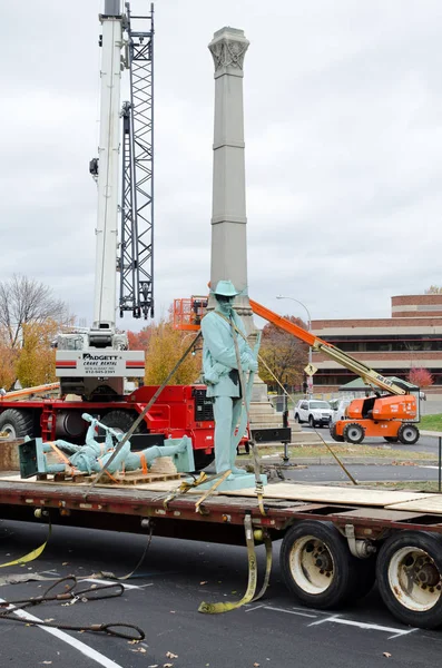 Konfedere Devletleri Louisville, Kentucky, ABD parçalanıyor anıt