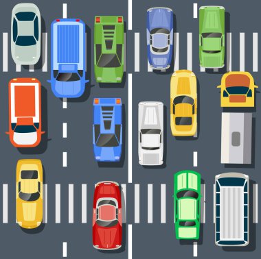 Şehirden Üstten Görünüm