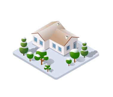 Noel kar karlı kış