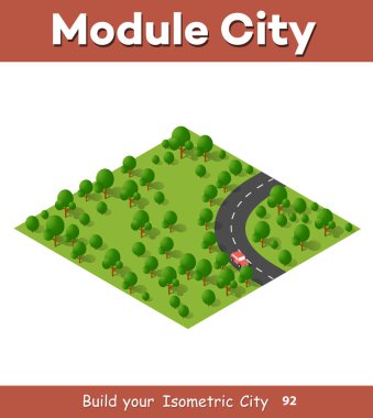 İzometrik görünümü projeksiyon