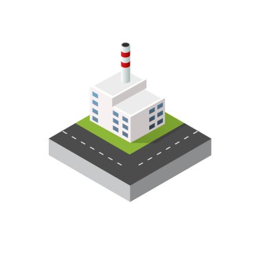 Şehir kentsel fabrika