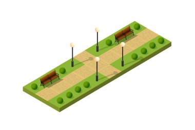 İzometrik metropol şehir