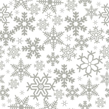 Dikişsiz desen siluet