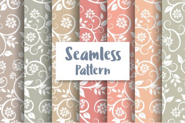 Kusursuz çiçek deseni