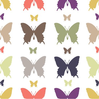 Dikişsiz kelebek deseni