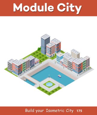 Isometric Vektör İllüstrasyonu