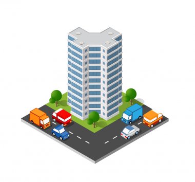 İzometrik vektör simgesi