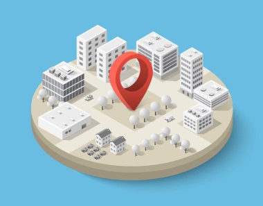 İzometrik PIN simgesi