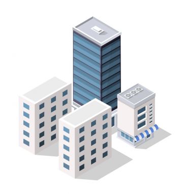Isometric Vektör İllüstrasyonu