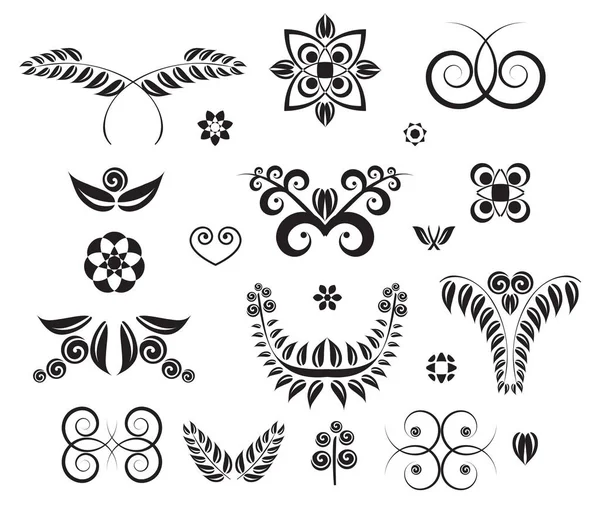 Set of design elements — Stock Vector