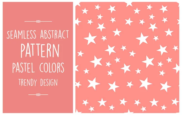 Naadloos abstract patroon trendy pastel — Stockvector