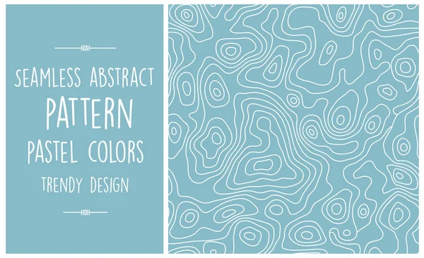 Naadloos abstract patroon trendy pastel — Stockvector