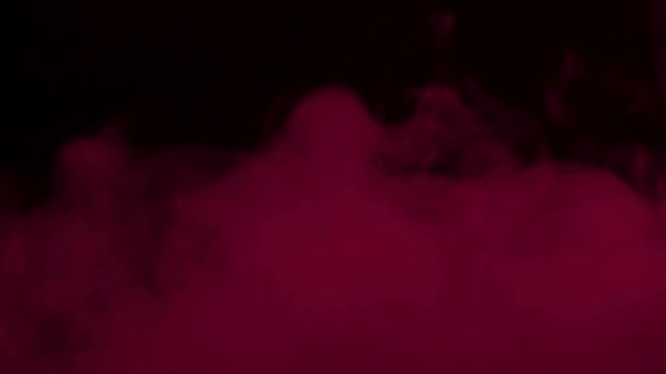 Красочный фон дыма — стоковое видео