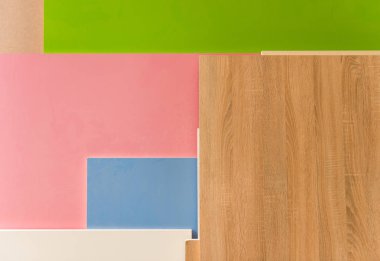 renkli ahşap arka plan