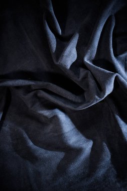 Doğal katlanmış deri yüzey dokusu soyut arkaplan