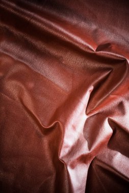 Doğal katlanmış deri yüzey dokusu soyut arkaplan