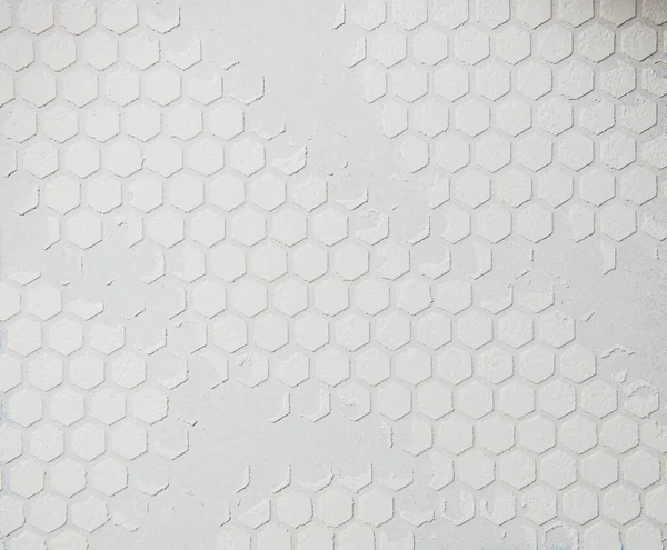 Parede Cimento Elegante Branco Texturizado Fundo Com Elementos Decorativos Sobre — Fotografia de Stock