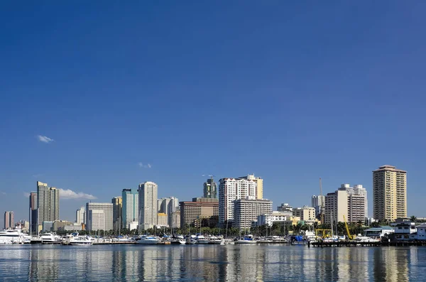 Manila panoramę zatoki Obraz Stockowy