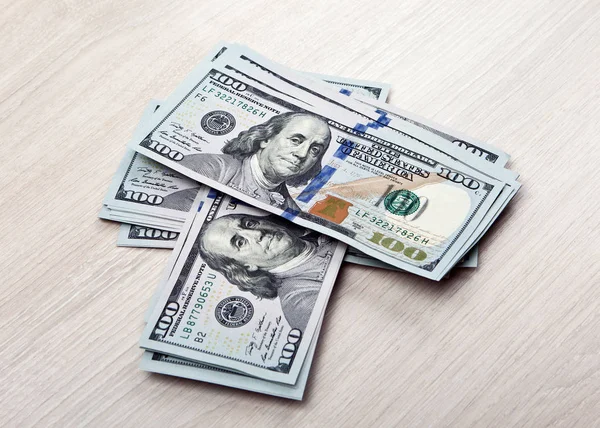 Dollars on the table — Stock Photo, Image
