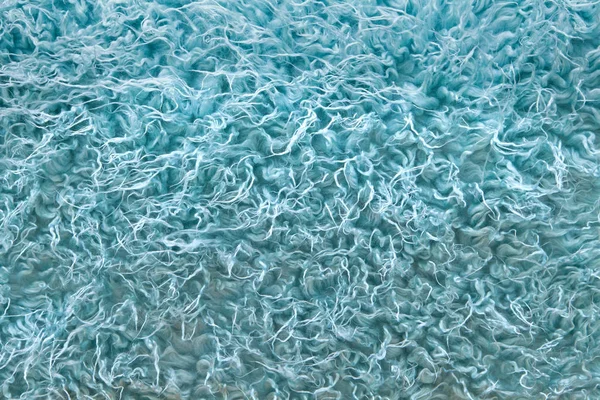 Blaues Fell mit langem Nickerchen — Stockfoto