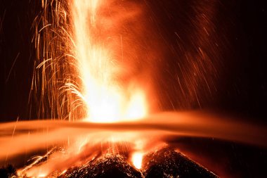 Volkan Etna Erüpsiyonu