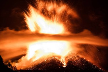 Volkan Etna Erüpsiyonu