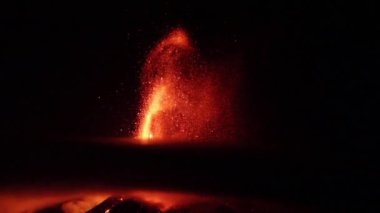 Volkan Etna Erüpsiyonu