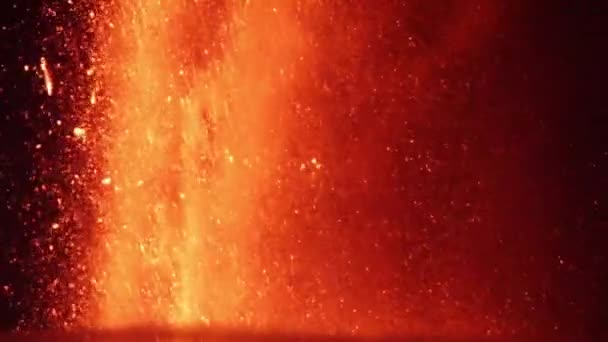 Ηφαίστειο Αίτνα έκρηξη — Αρχείο Βίντεο