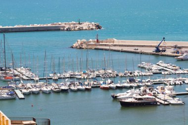 liman ve deniz Sciacca Sicilya