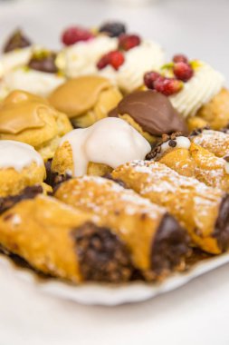 Sicilya pasta dikdörtgen tepsi