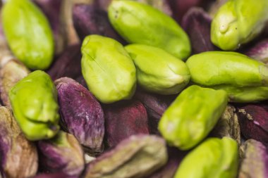 Bronte, yeşil taze fıstık