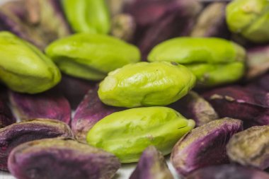 Bronte, yeşil taze fıstık