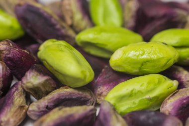 Bronte, yeşil taze fıstık